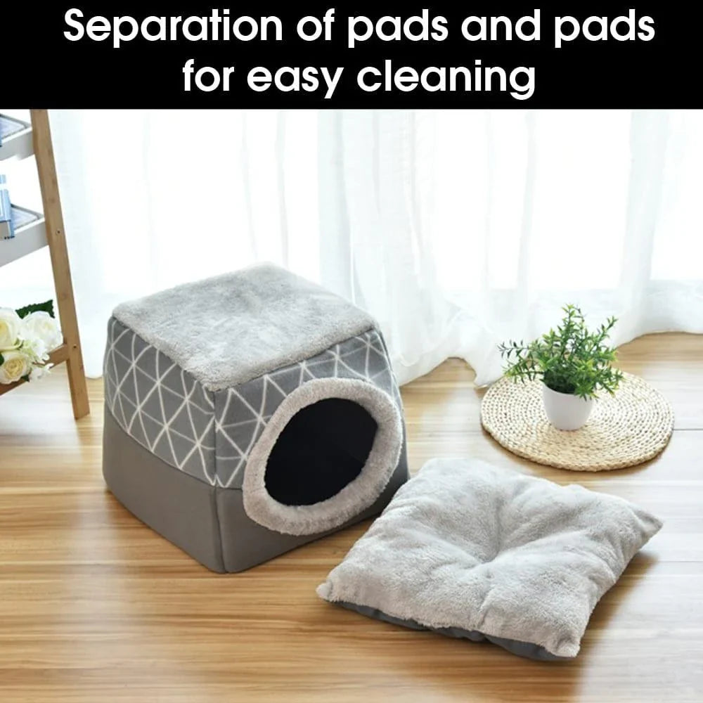 Cosy Cat Bed: A luxurious and comfortable retreat for your beloved feline companion