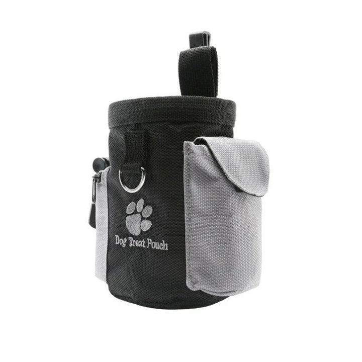 Premium Outdoor Dog Training Treat Bag with Adjustable Waist Strap and Durable Nylon Construction