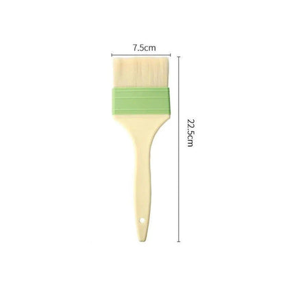 A high-quality oil brush designed for baking, barbecuing, and everyday cooking tasks, featuring a comfortable grip and multiple size options.