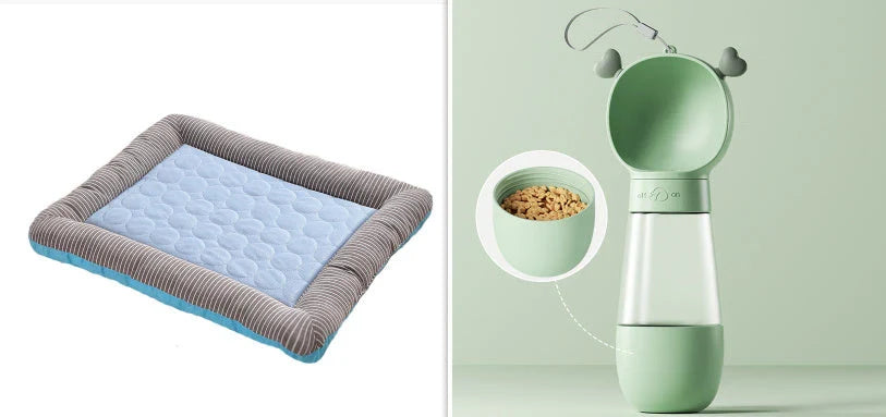 Cooling Dog Bed Mat: Comfortable and Breathable Pet Pad for Summer