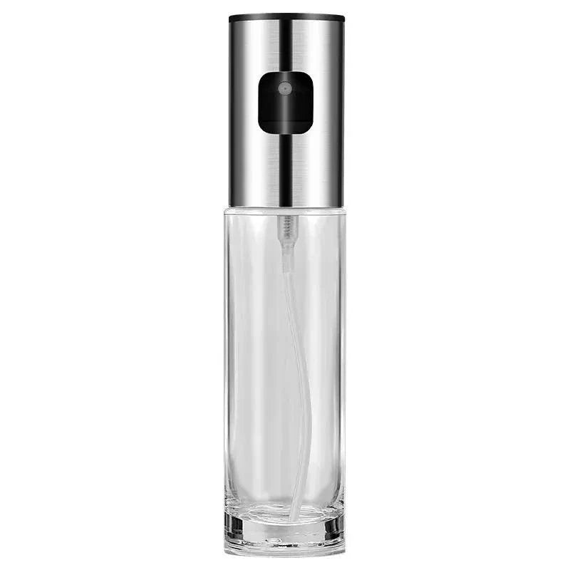 Premium glass oil sprayer for healthier cooking and baking, featuring an elegant design and versatile functionality.