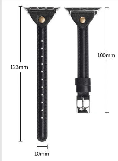 Premium leather watch with slim design, featuring a durable and comfortable strap in various colours