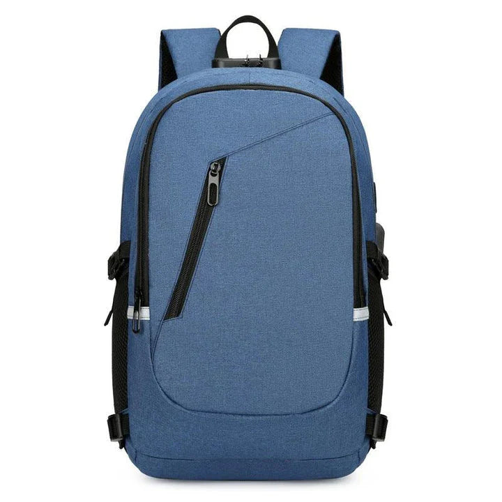 Premium Oxford cloth backpack in various colours, featuring a spacious 20-35L capacity, durable construction, and adjustable straps for comfortable travel