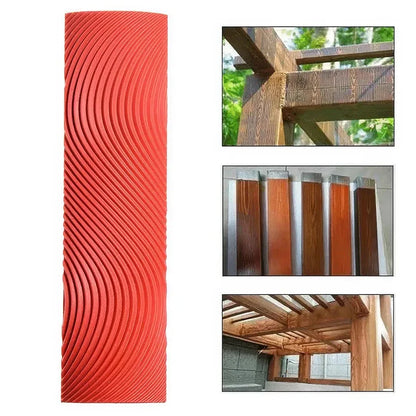 Trendha Wood Grain Effect Roller Set - Achieve a professional-looking wood grain finish on walls, furniture, and more