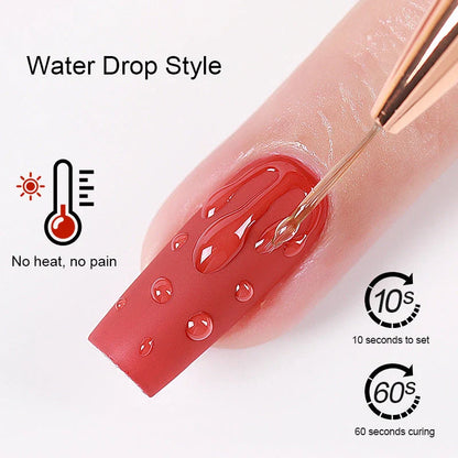 Trendha Clear Water Drop Wave Gel Nail Polish with Mesmerising Water Drop Effect