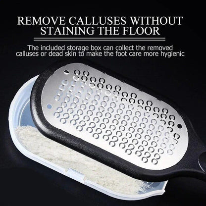 Premium Stainless Steel Foot File for Effortlessly Smooth and Soft Feet