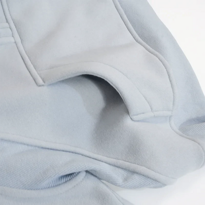Premium women's sports fleece hoodie with half zip, available in a range of sophisticated colours