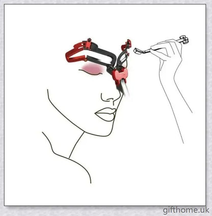 Precision Eyebrow Shaping Tool with adjustable frame for creating the perfect brow shape