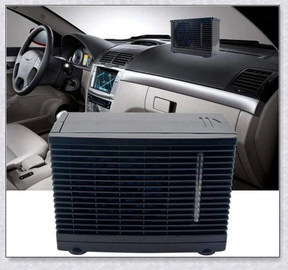 Portable Car Air Conditioning System - Evaporative Cooler with Adjustable Settings for Comfortable Driving