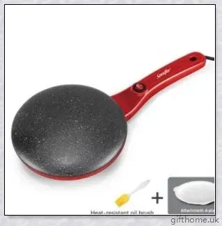 Premium Spherical Crepe Maker with Non-Stick Coating for Effortless Crepe-Making