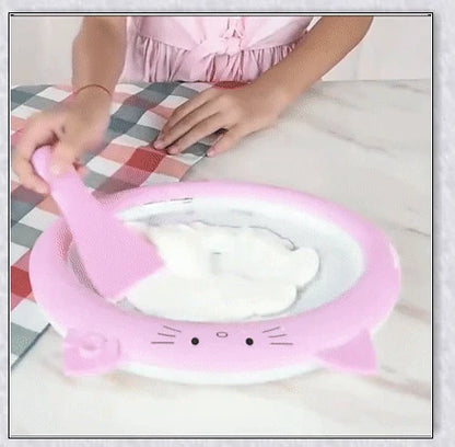 Slushypan Magic Ice Cream Maker - Create homemade frozen treats in minutes with this compact, user-friendly kitchen gadget
