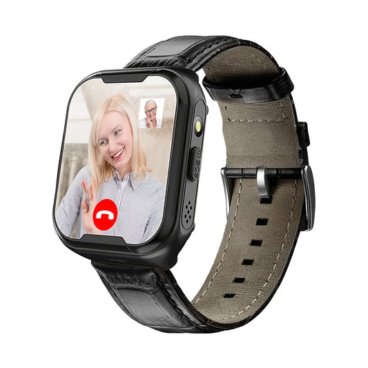 Premier Elderly Smart Watch with blood pressure monitoring, fall detection, and GPS tracking capabilities