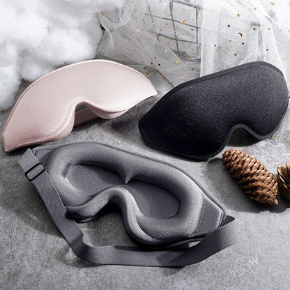 Premium 3D Sleep Mask with Memory Foam - Luxurious Comfort for Uninterrupted Slumber