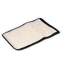 Premium Sisal Cat Scratching Post in light grey colour, providing a sturdy and stylish solution for your feline friend's scratching needs.