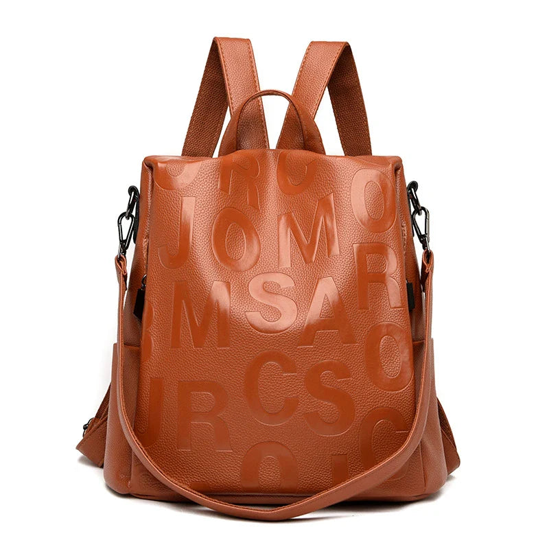 Stylish and spacious British women's backpack with premium materials and multiple compartments for everyday use
