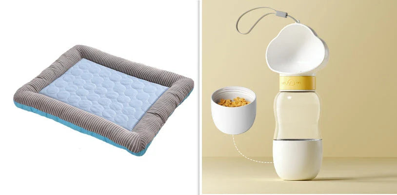 Cooling Dog Bed Mat: Comfortable and Breathable Pet Pad for Summer