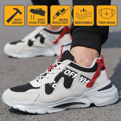 Lightweight anti-static casual shoes in a variety of colours, designed for all-day comfort and style.