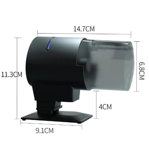 Intelligent Automatic Fish Feeder for Aquariums - Premium Aquarium Accessory with Cutting-Edge Technology