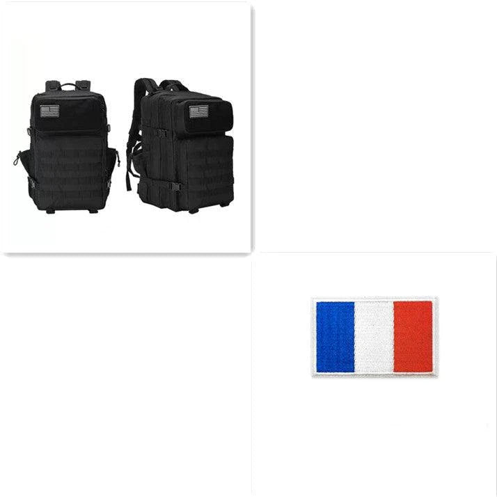 Premium Oxford Waterproof Backpack for Men with Large 45-Litre Capacity, Durable Construction, and Multiple Compartments