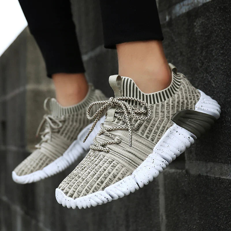 Premium casual student sports shoes with classic styling and breathable fabric upper