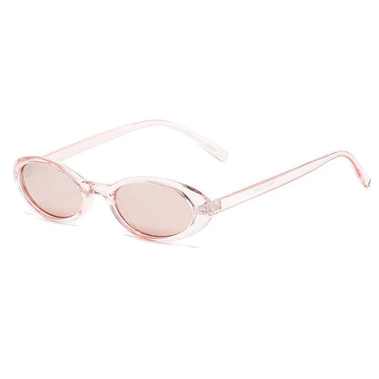 Stylish retro oval sunglasses for fashionable women with UV protection and photochromic lenses