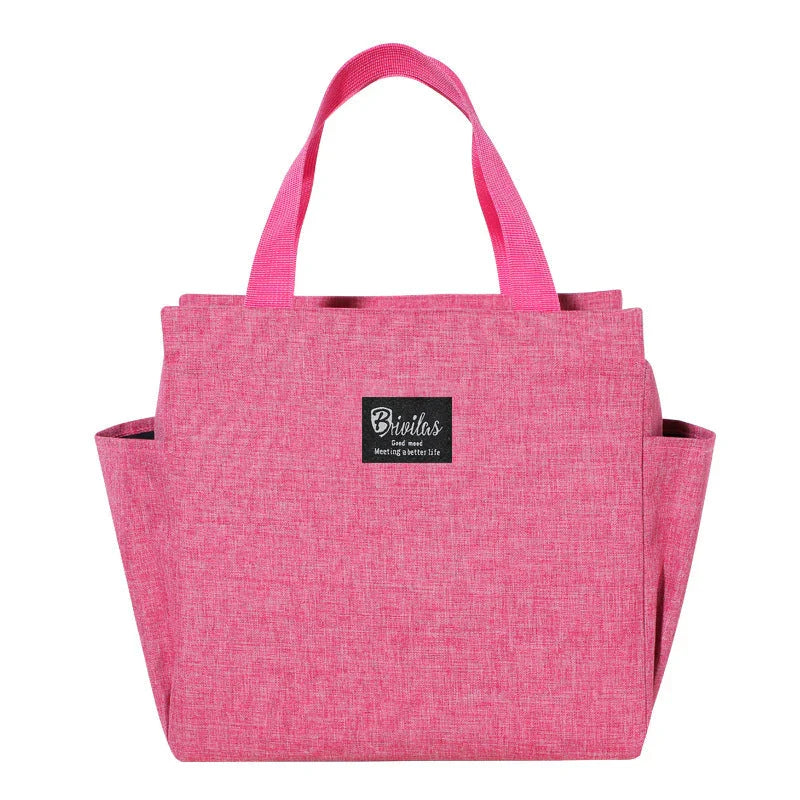 Premium Oxford cloth multipurpose waterproof cooler bag in rose colour, perfect for outdoor activities and work lunch in the UK
