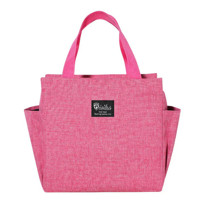 Premium Oxford cloth multipurpose waterproof cooler bag in rose colour, perfect for outdoor activities and work lunch in the UK