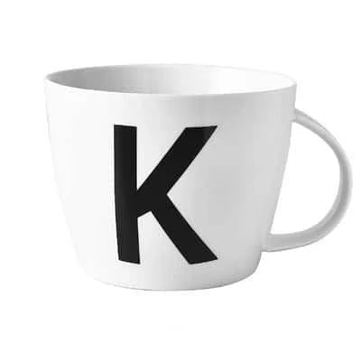 Premium personalised ceramic mug with initial design, offering a stylish and functional solution for daily beverages