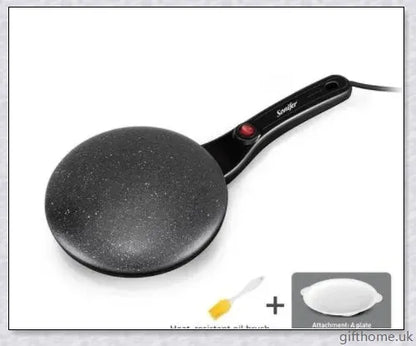Premium Spherical Crepe Maker with Non-Stick Coating for Effortless Crepe-Making