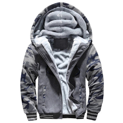 Premium padded velvet coat with thick insulating lining, available in various colours for stylish and sporty men in the UK