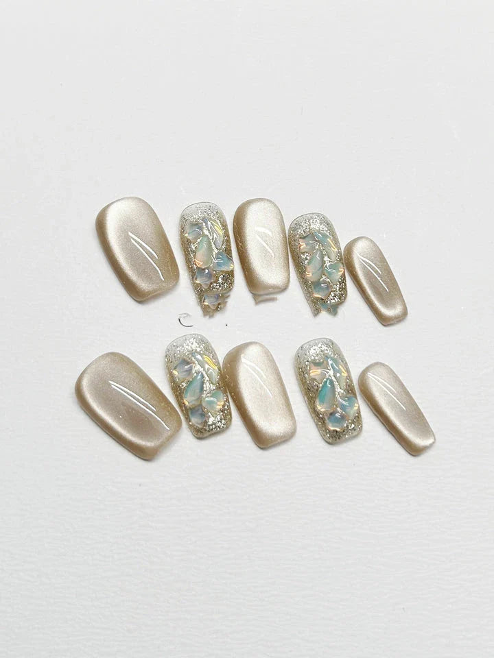 Premium simple nail stickers in various sizes, designed for the discerning UK customer