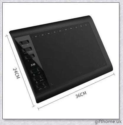 Premium digital drawing sketchpad with stylus pen, perfect for creative artists and designers