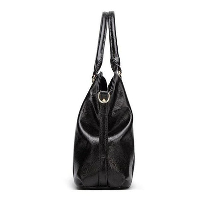Premium Casual Chic Shoulder Bag in Blue colour, featuring a spacious interior, soft PU material, and a timeless design for the modern British woman.