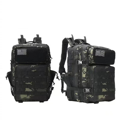 Premium Oxford Waterproof Backpack for Men with Large 45-Litre Capacity, Durable Construction, and Multiple Compartments