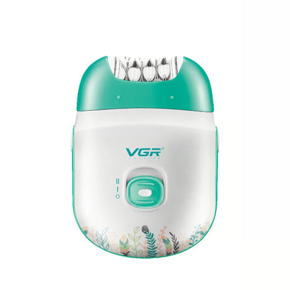 Rechargeable Women's Epilator for Smooth, Hair-Free Skin - Turquoise Colour