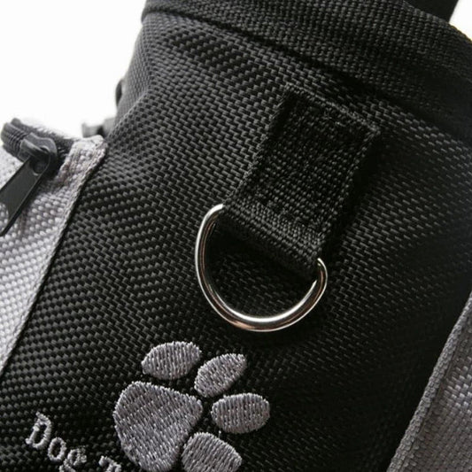 Premium Outdoor Dog Training Treat Bag with Adjustable Waist Strap and Durable Nylon Construction