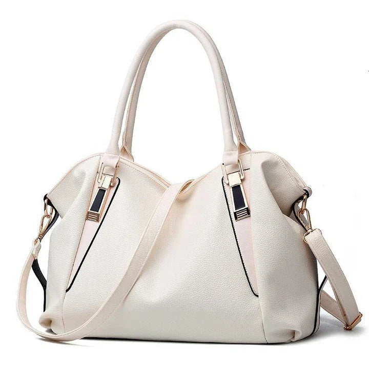 Premium Casual Chic Shoulder Bag in Blue colour, featuring a spacious interior, soft PU material, and a timeless design for the modern British woman.