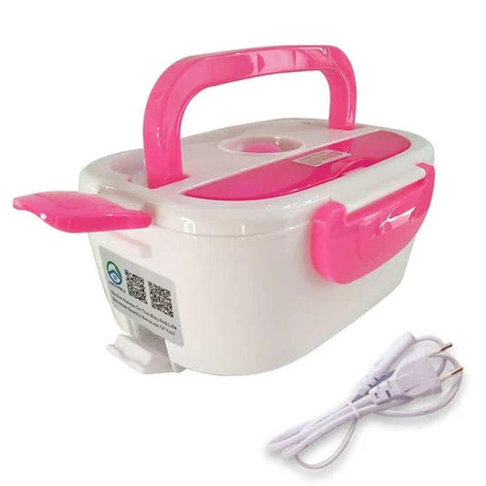 Portable electric heating lunch box with 1.2-litre capacity, perfect for busy Britons on the go
