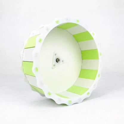 Premium PVC Hamster Wheel with 14.5 cm diameter for energetic exercise and activity