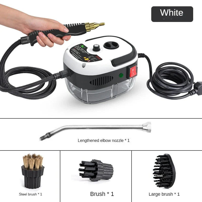 Premium High-Pressure Handheld Steam Cleaner for thorough, chemical-free cleaning in British homes