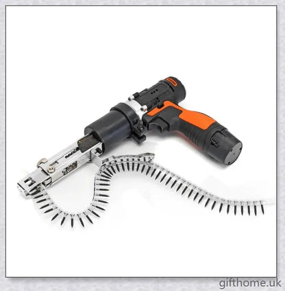 Automatic Screw Chain Adapter for Electric and Cordless Power Drills - Streamline your DIY projects with this versatile and efficient screw driving tool