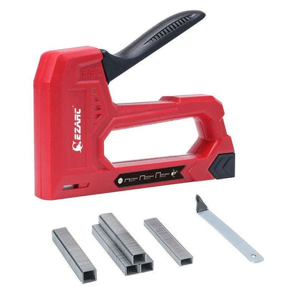 Lightweight, high-quality staple gun kit with ergonomic design for crafting, woodworking, and home improvement projects
