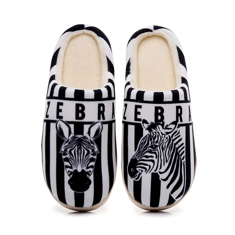 Luxurious velvet home slippers with plush lining and non-slip outsole for cosy indoor comfort