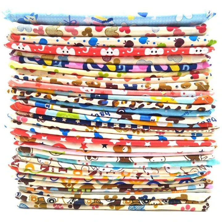 Vibrant patterned cotton dog scarves in a variety of stylish designs, perfect for keeping your canine companion warm and fashionable.
