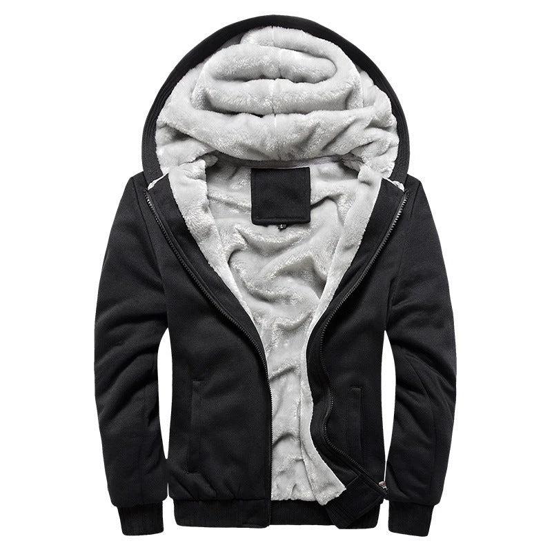 Premium padded velvet coat with thick insulating lining, available in various colours for stylish and sporty men in the UK
