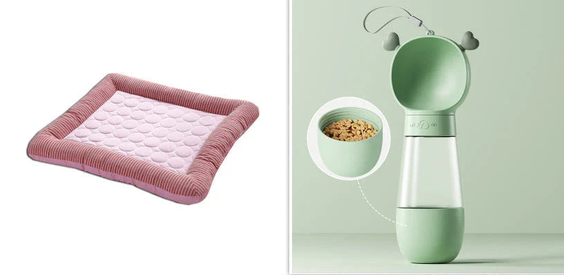 Cooling Dog Bed Mat: Comfortable and Breathable Pet Pad for Summer