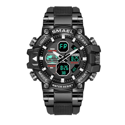 Premium sports fitness watch with alloy casing, high-definition dial, and customizable strap for active British gentlemen