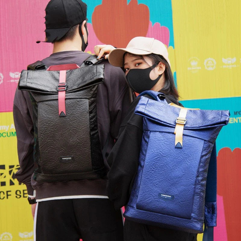 Premium outdoor sports backpack made with durable Oxford cloth, featuring adjustable air-cushioned belt and versatile square-vertical design