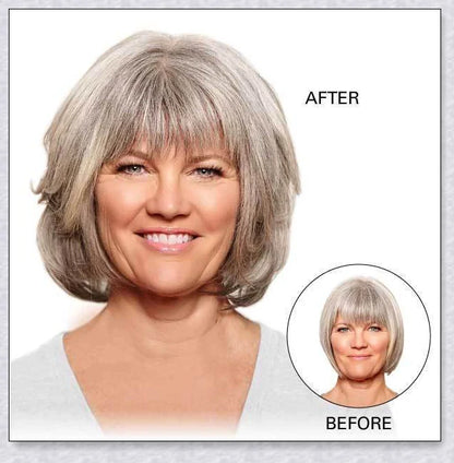 Volumising Hair Topper Clip for Women - Instantly Add Volume and Coverage to Your Hair