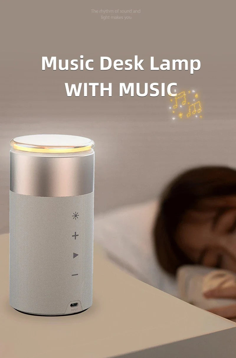 Premium 3-in-1 Wireless Charging Hub with Bluetooth Speaker and Touch Lamp for Home and Office Use